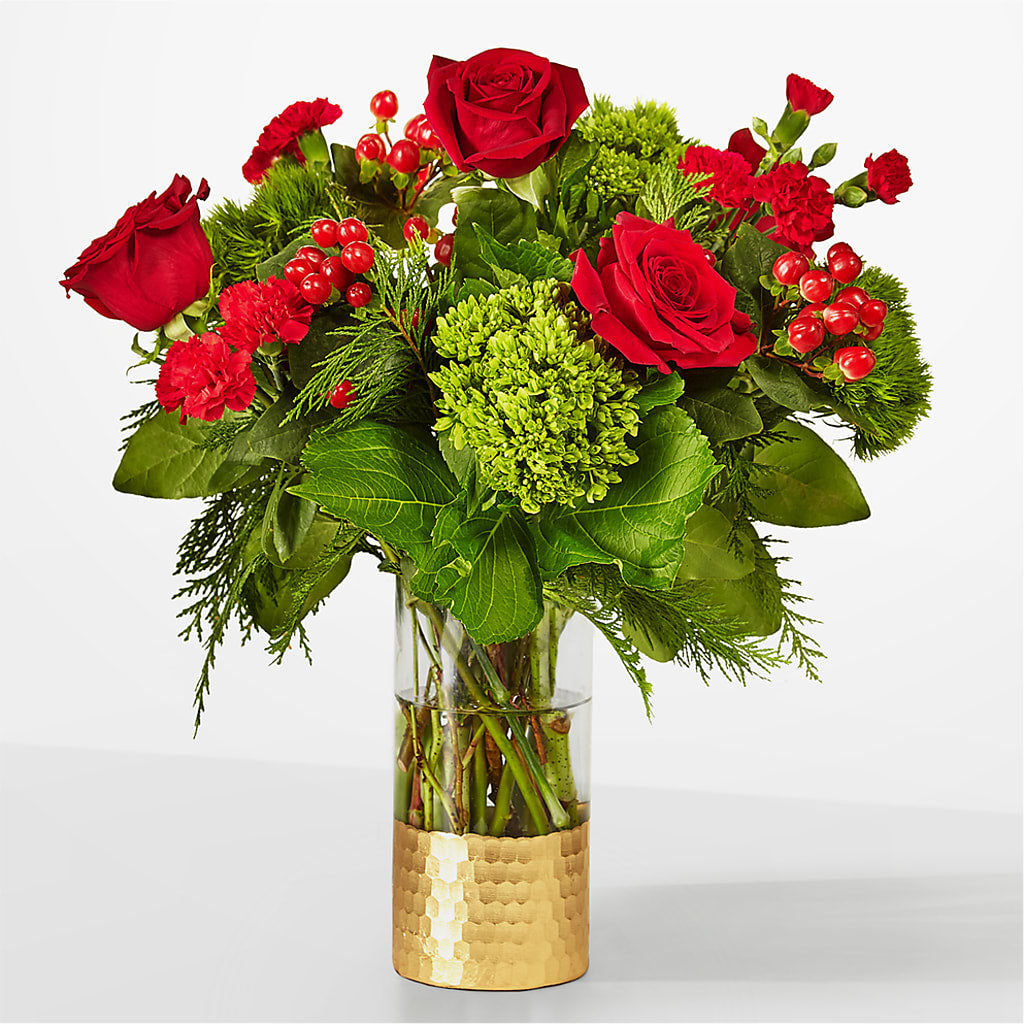 Plaid Throw Bouquet – ADAM & EVE FLOWERS & BALLOONS, Lafayette IN