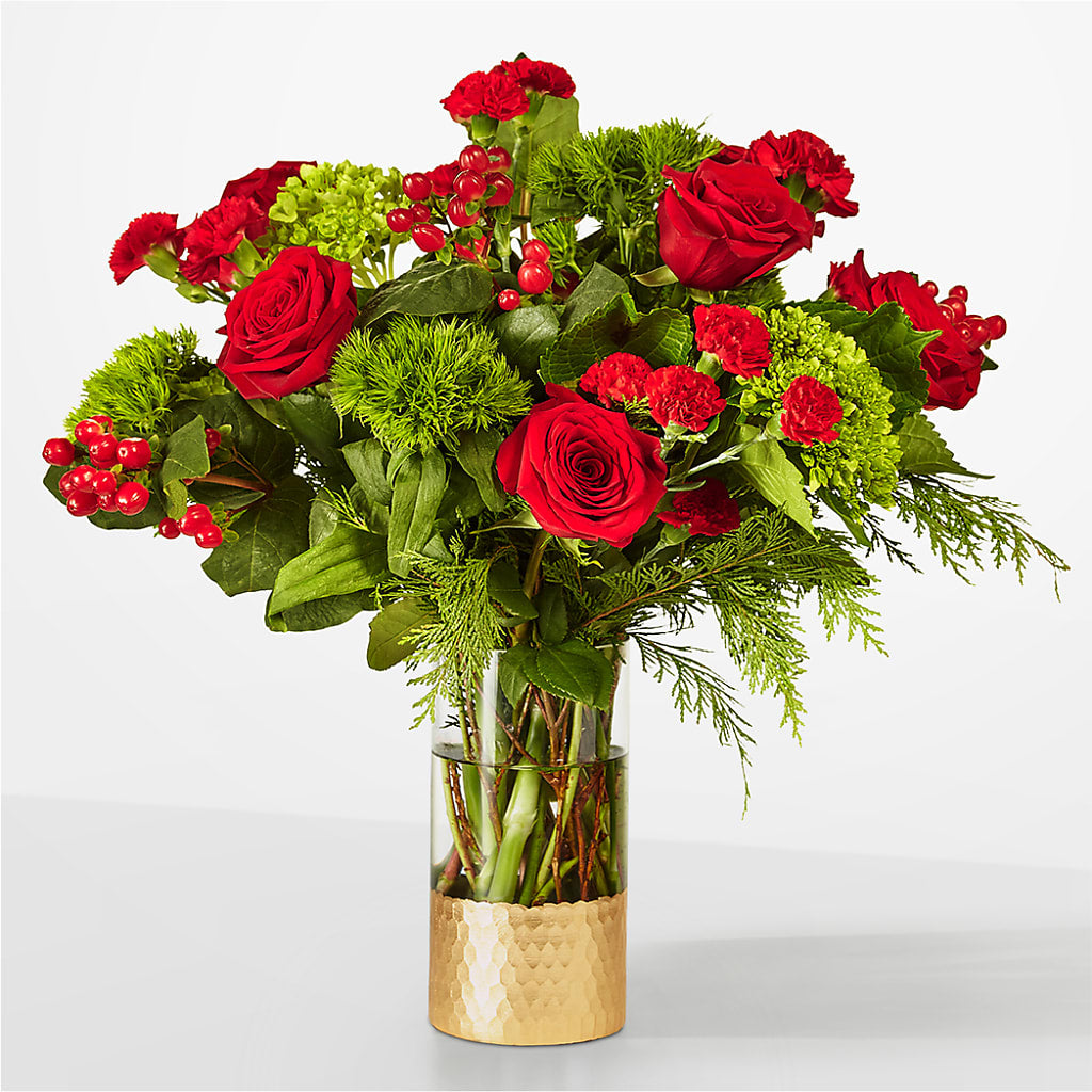 Plaid Throw Bouquet – ADAM & EVE FLOWERS & BALLOONS, Lafayette IN