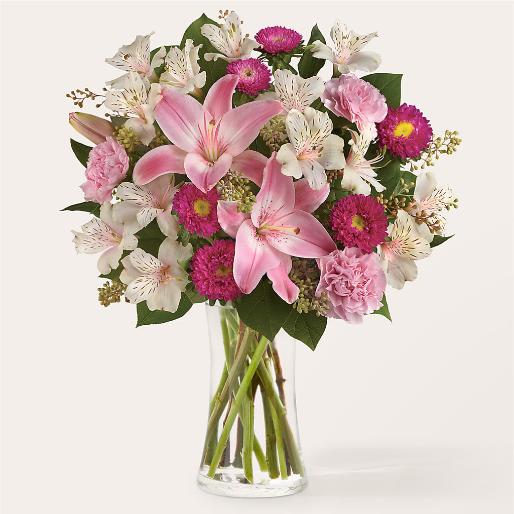 Feeling Fuchsia Bouquet – ADAM & EVE FLOWERS & BALLOONS, Lafayette IN