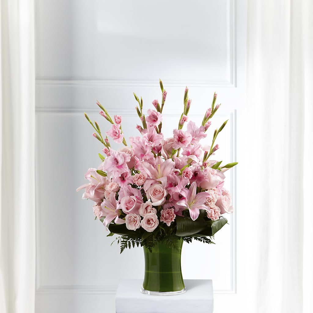 Lovely Tribute Bouquet – ADAM & EVE FLOWERS & BALLOONS, Lafayette IN