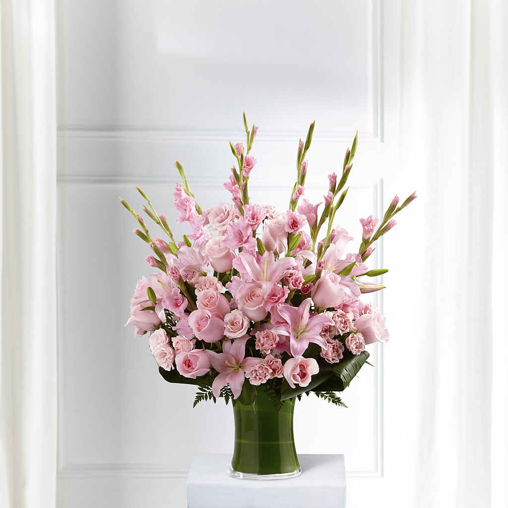 Lovely Tribute Bouquet – ADAM & EVE FLOWERS & BALLOONS, Lafayette IN