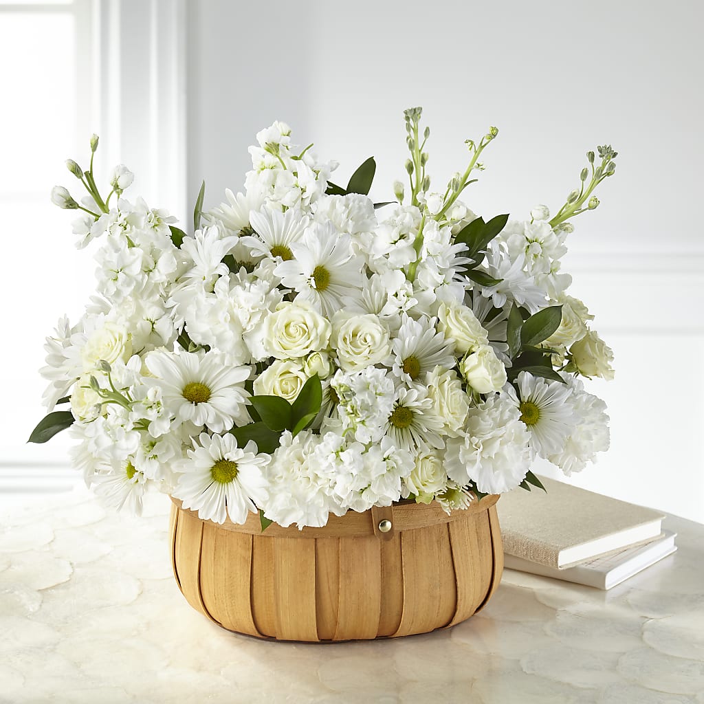 Graceful Garden Basket – ADAM & EVE FLOWERS & BALLOONS, Lafayette IN