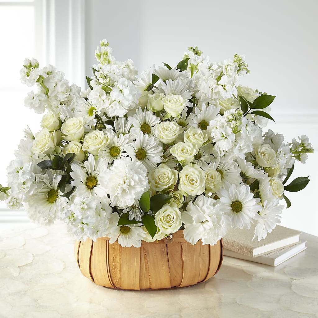 Graceful Garden Basket – ADAM & EVE FLOWERS & BALLOONS, Lafayette IN