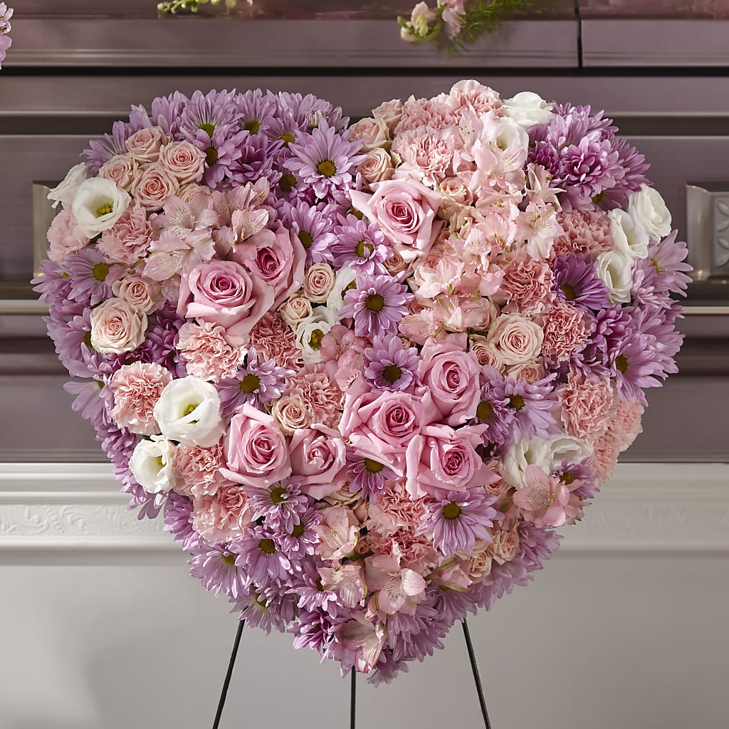 Heaven's Light Heart – ADAM & EVE FLOWERS & BALLOONS, Lafayette IN