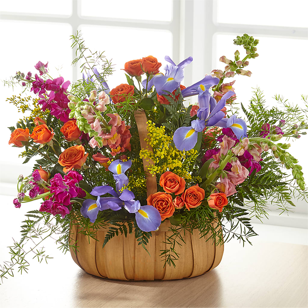 Garden of Life Basket – ADAM & EVE FLOWERS & BALLOONS, Lafayette IN