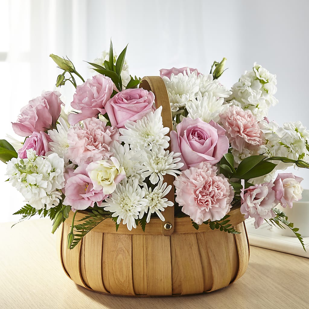 Always Graceful Basket – ADAM & EVE FLOWERS & BALLOONS, Lafayette IN