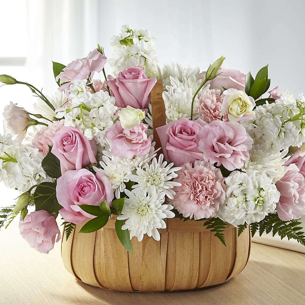 Always Graceful Basket – ADAM & EVE FLOWERS & BALLOONS, Lafayette IN