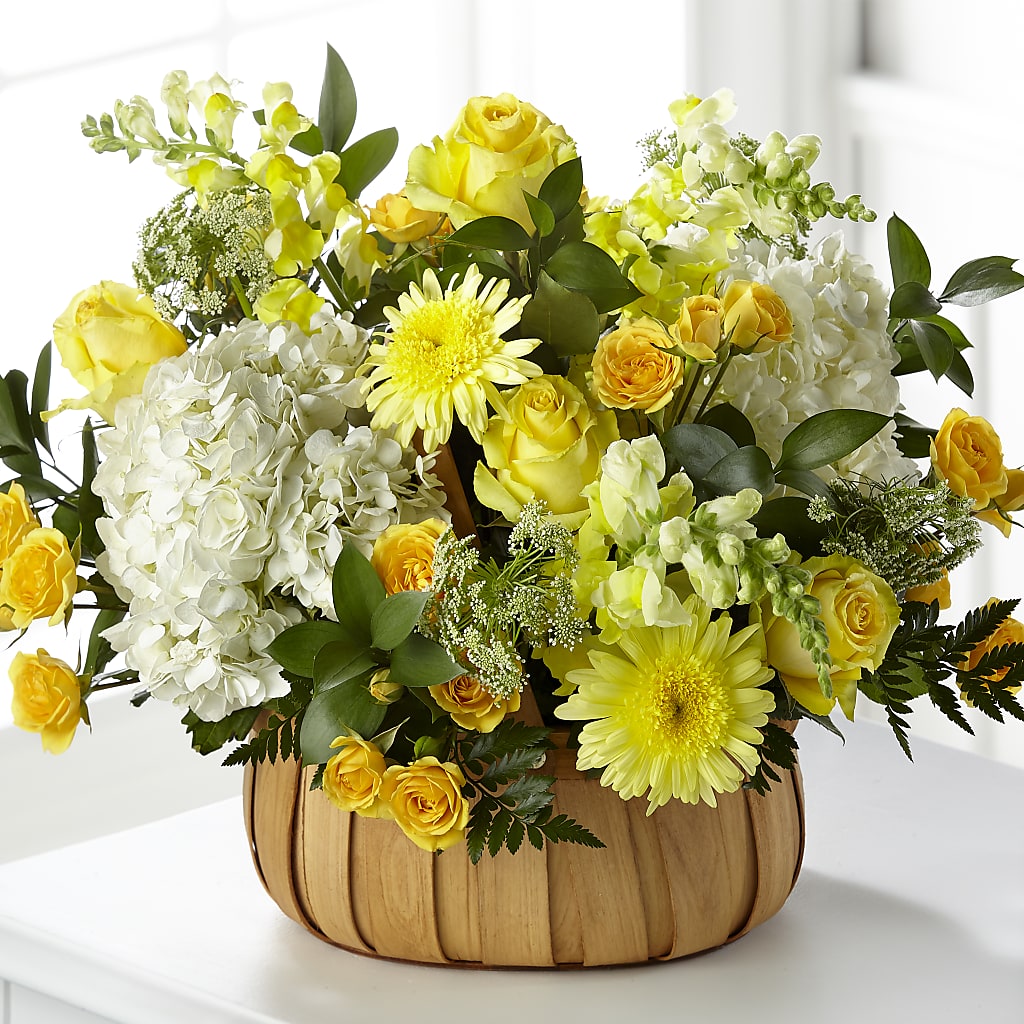Rustic Remembrance Basket – ADAM & EVE FLOWERS & BALLOONS, Lafayette IN
