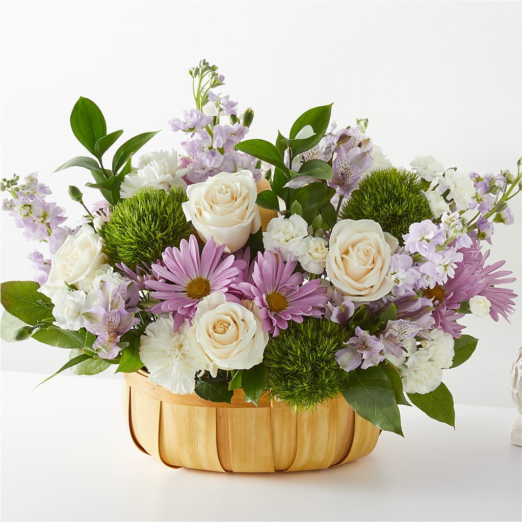 Peace & Love Basket – ADAM & EVE FLOWERS & BALLOONS, Lafayette IN