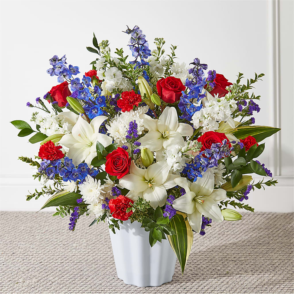 Consoled Floor Basket – ADAM & EVE FLOWERS & BALLOONS, Lafayette IN
