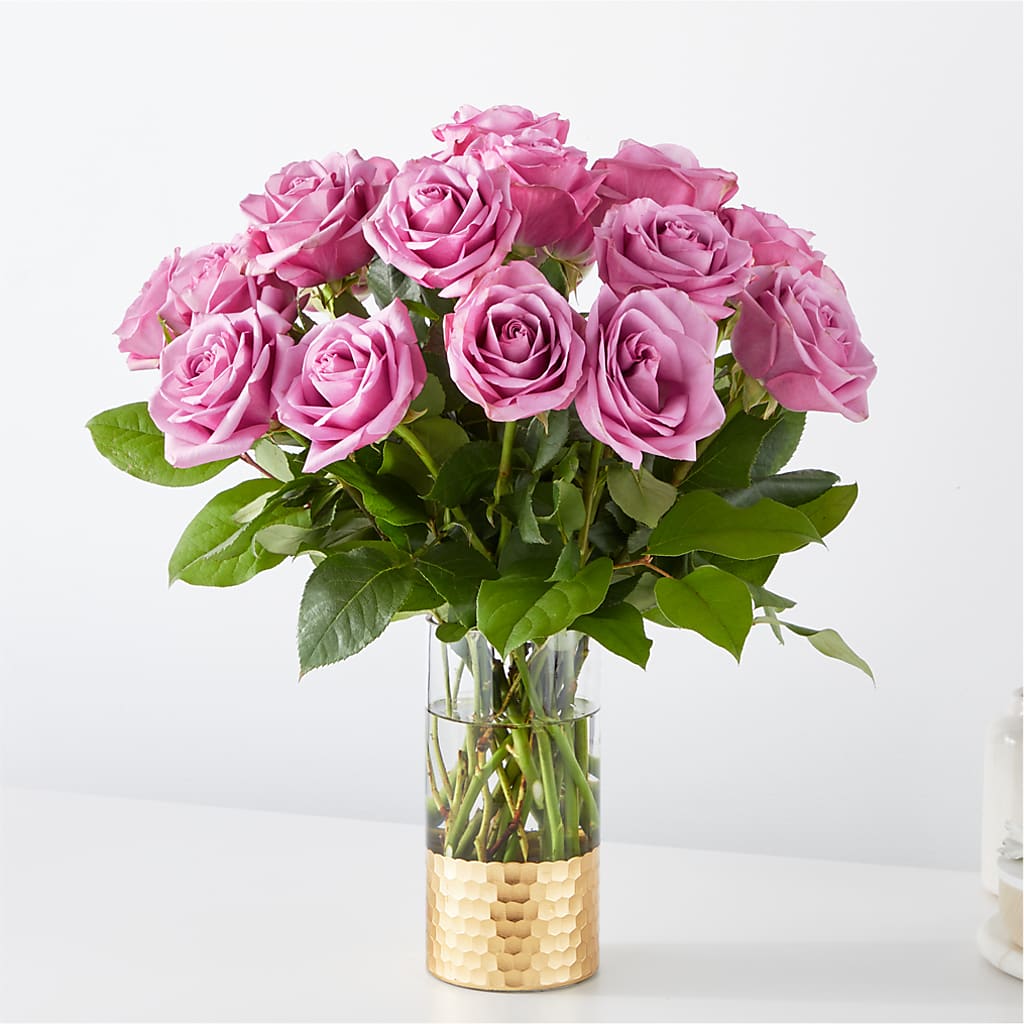 Secret Admirer Lavender Rose Bouquet – ADAM & EVE FLOWERS & BALLOONS, Lafayette IN