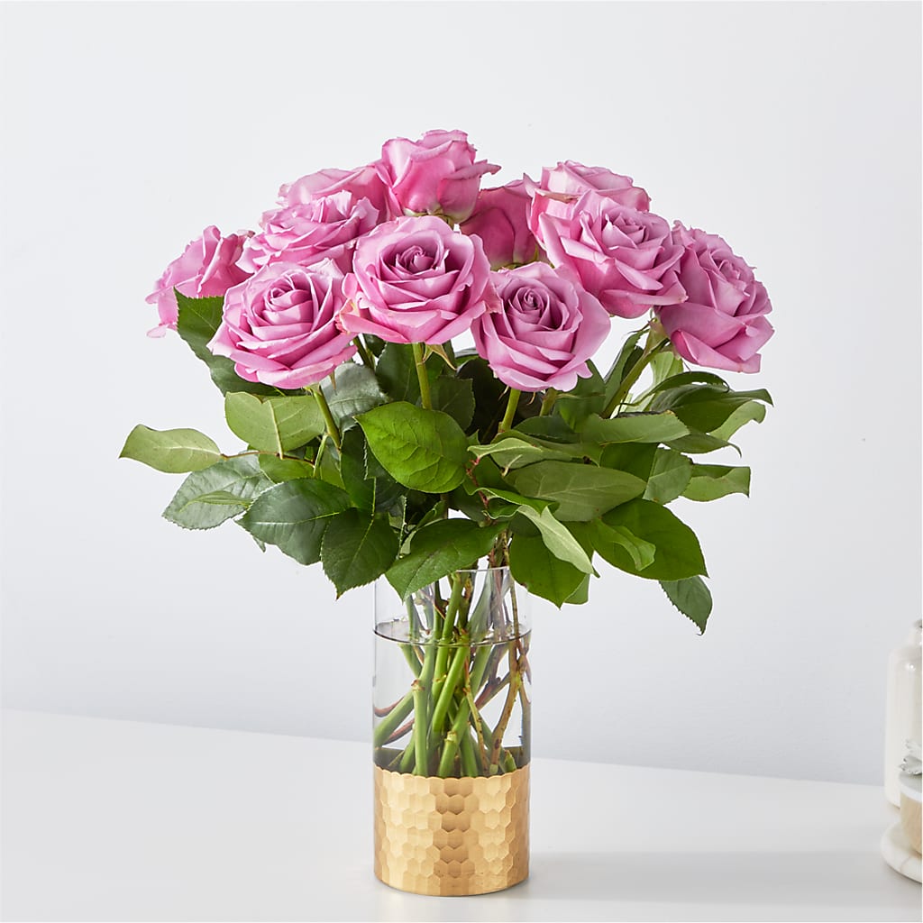 Secret Admirer Lavender Rose Bouquet – ADAM & EVE FLOWERS & BALLOONS, Lafayette IN