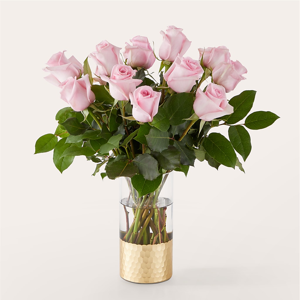 Picture Perfect Pink Rose Bouquet – ADAM & EVE FLOWERS & BALLOONS, Lafayette IN
