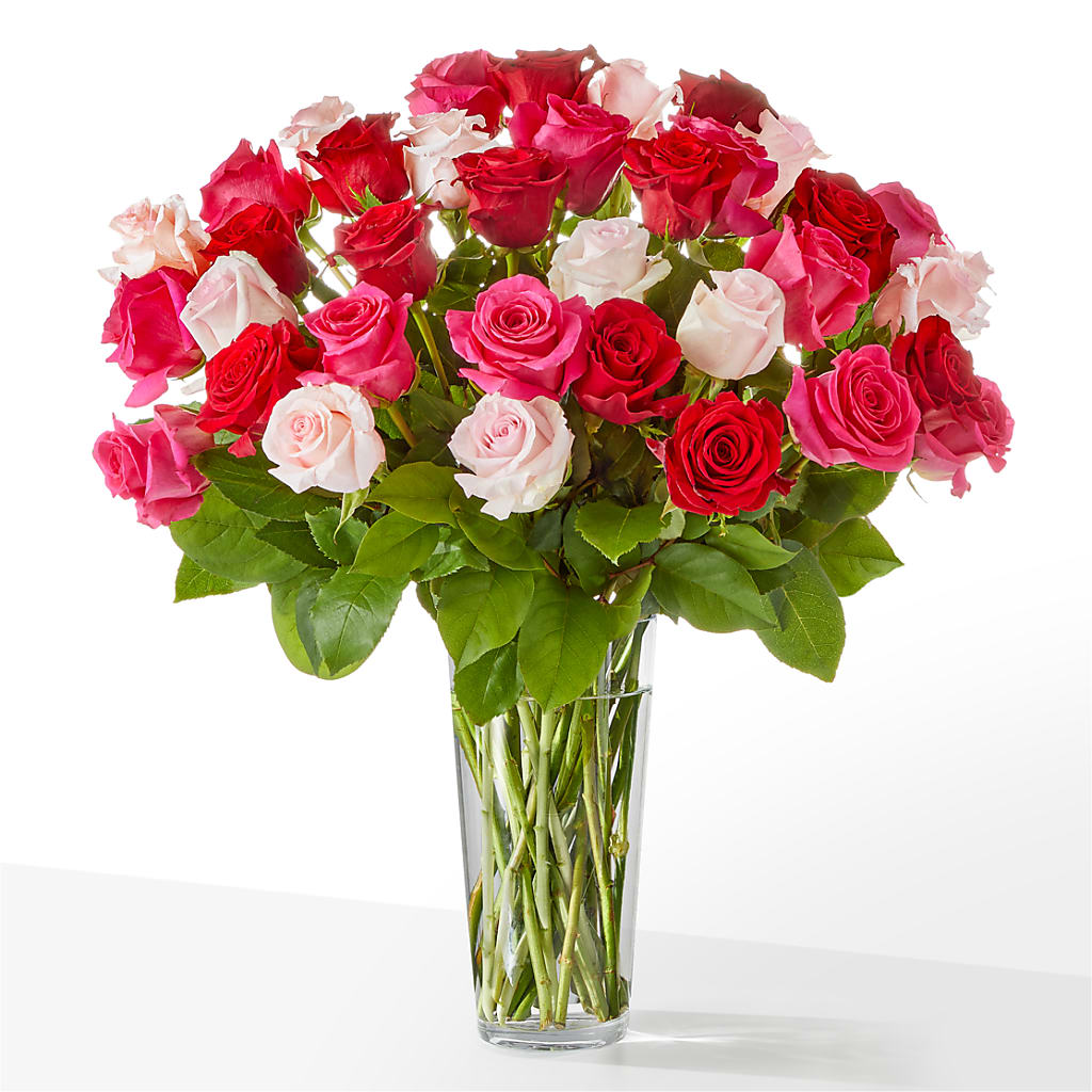 Charming Rose Bouquet – ADAM & EVE FLOWERS & BALLOONS, Lafayette IN