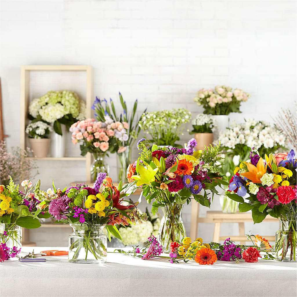 Bold & Bright – A Florist Original – ADAM & EVE FLOWERS & BALLOONS, Lafayette IN
