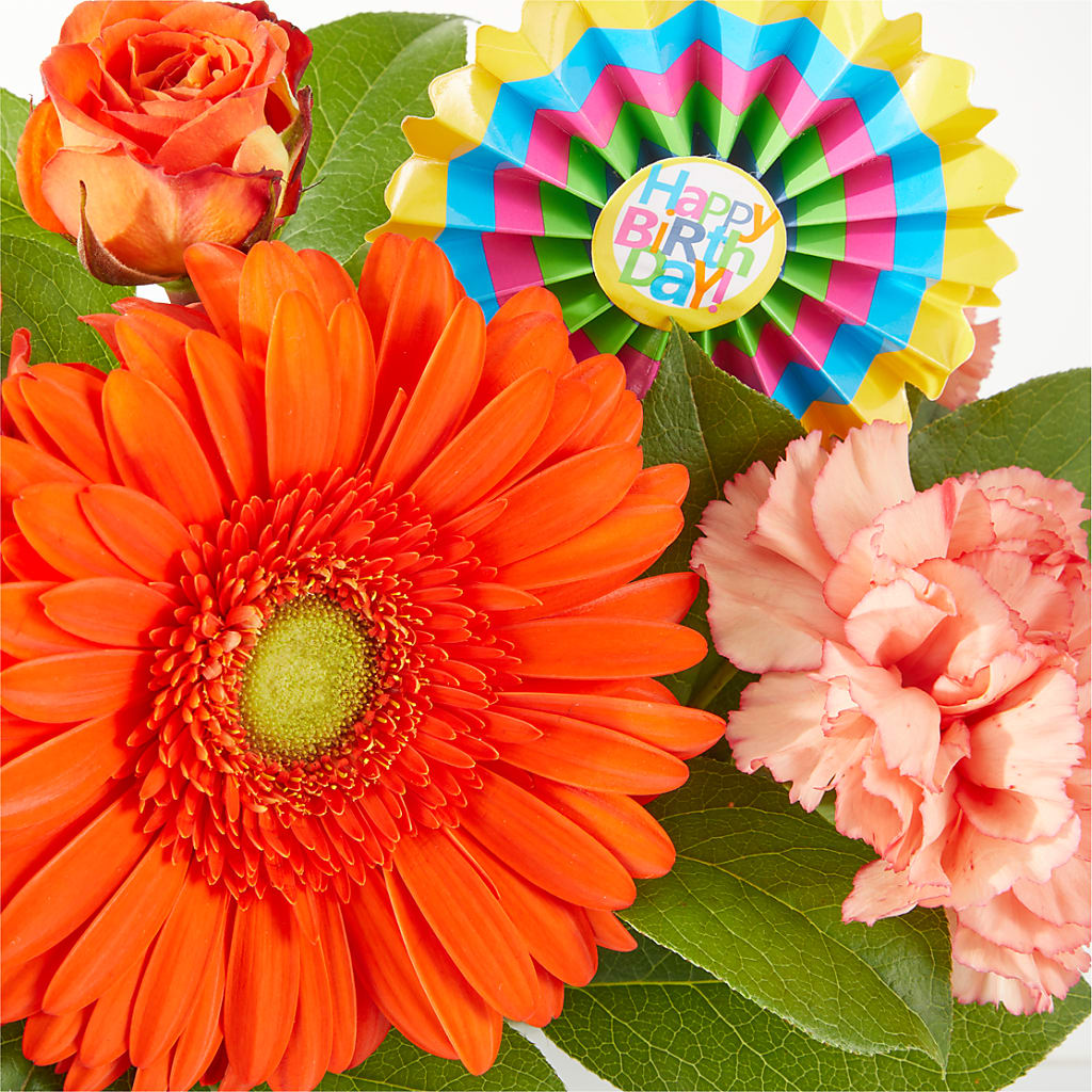 Birthday Surprise Bouquet – ADAM & EVE FLOWERS & BALLOONS, Lafayette IN