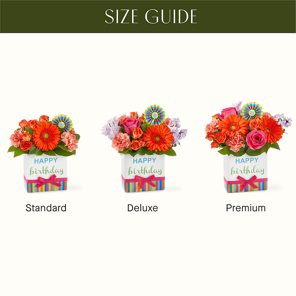 Birthday Surprise Bouquet – ADAM & EVE FLOWERS & BALLOONS, Lafayette IN