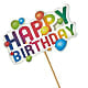 Happy Birthday Pick – ADAM & EVE FLOWERS & BALLOONS, Lafayette IN
