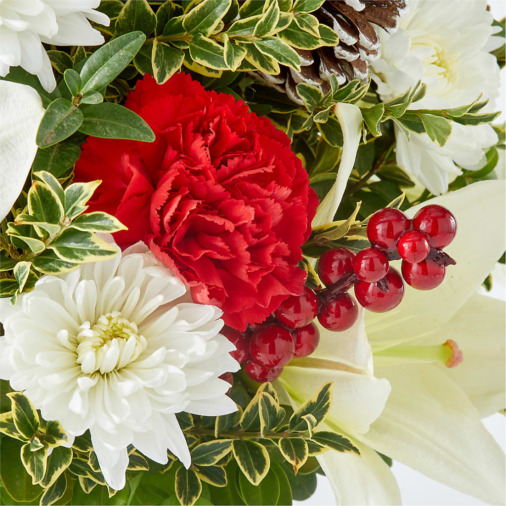 Festive Moments Tree – ADAM & EVE FLOWERS & BALLOONS, Lafayette IN