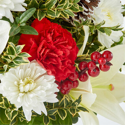 Festive Moments Tree – ADAM & EVE FLOWERS & BALLOONS, Lafayette IN