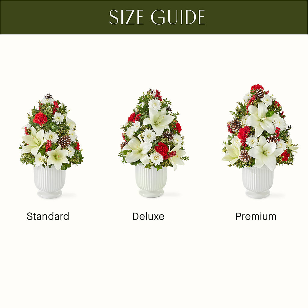 Festive Moments Tree – ADAM & EVE FLOWERS & BALLOONS, Lafayette IN