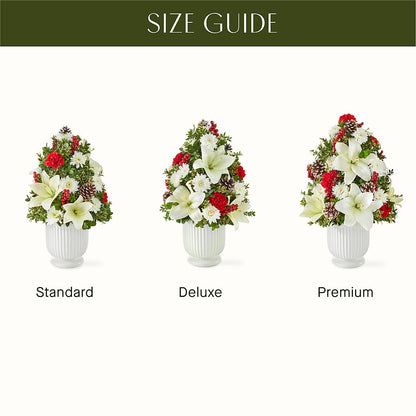 Festive Moments Tree – ADAM & EVE FLOWERS & BALLOONS, Lafayette IN