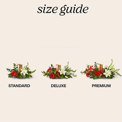 Mingle & Jingle Centerpiece – ADAM & EVE FLOWERS & BALLOONS, Lafayette IN