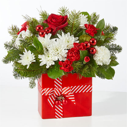 Presents Under the Tree Bouquet – ADAM & EVE FLOWERS & BALLOONS, Lafayette IN