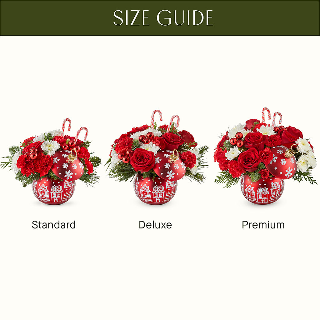Cheer in the Air Ornament – ADAM & EVE FLOWERS & BALLOONS, Lafayette IN