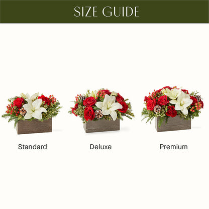 Snowy Wonderland Bouquet – ADAM & EVE FLOWERS & BALLOONS, Lafayette IN