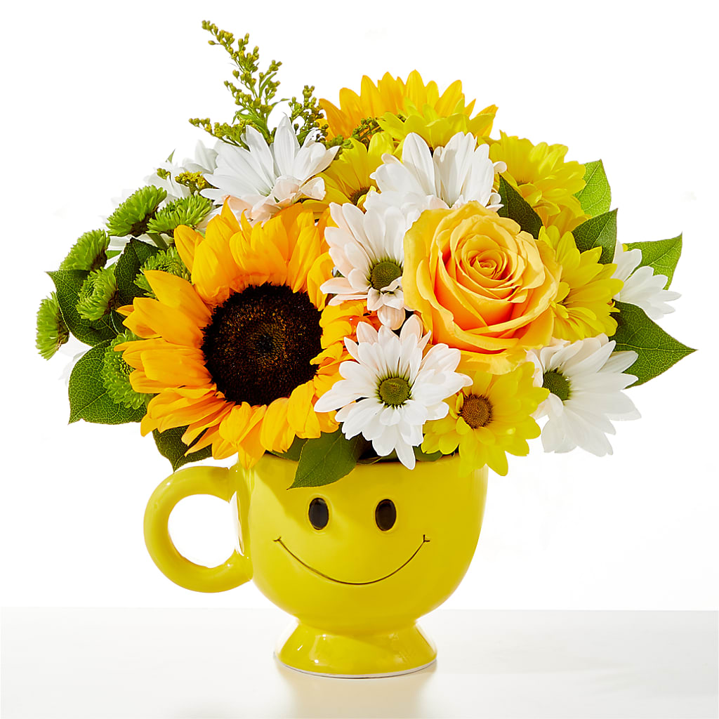 Be Happy Bouquet – ADAM & EVE FLOWERS & BALLOONS, Lafayette IN