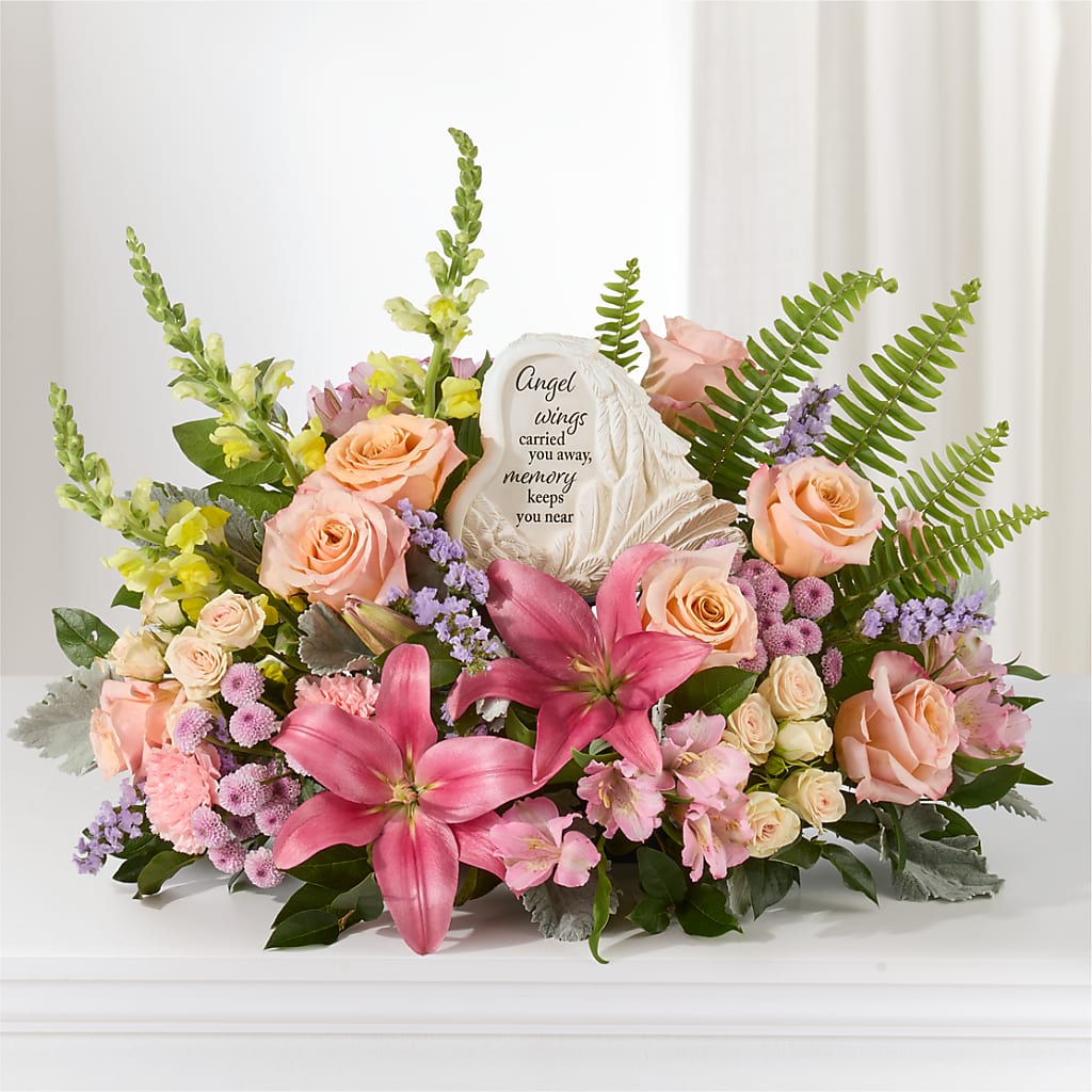 Gentle Light Arrangement – ADAM & EVE FLOWERS & BALLOONS, Lafayette IN