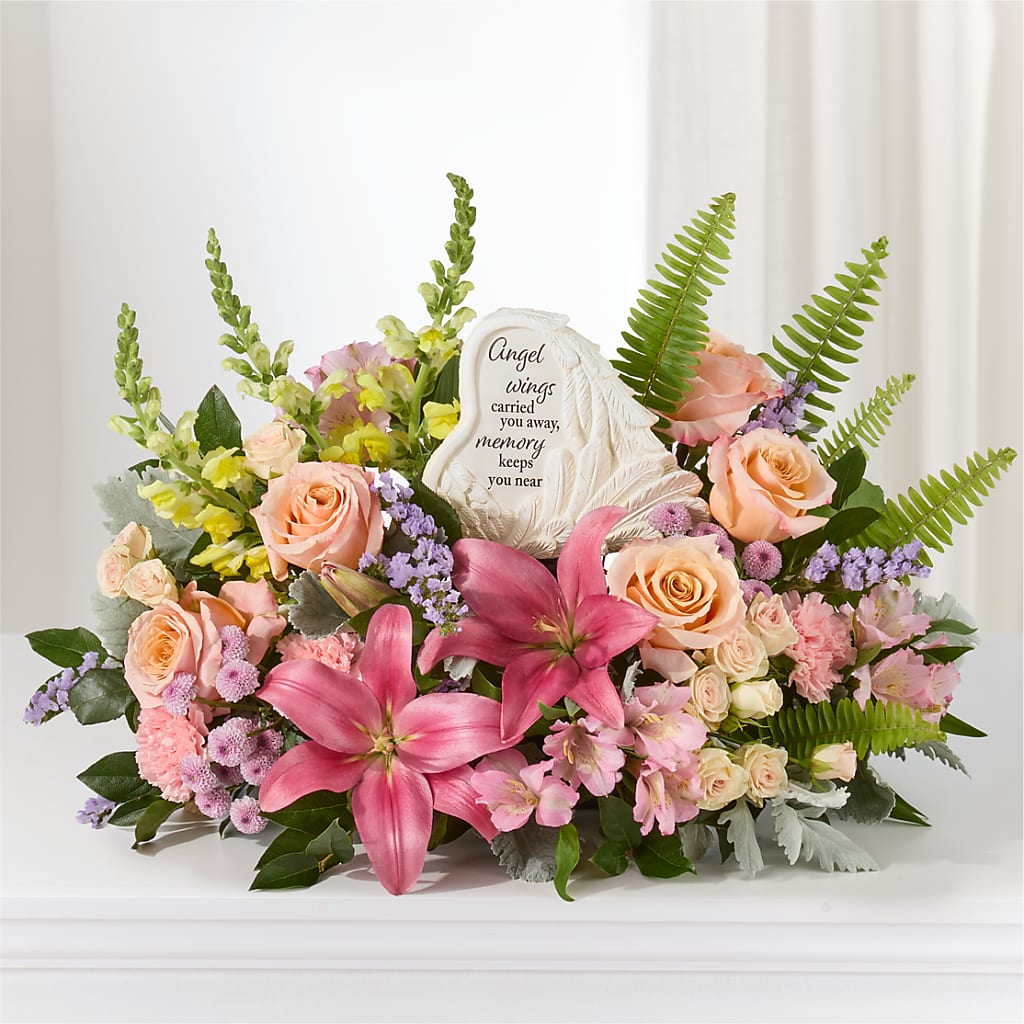 Gentle Light Arrangement – ADAM & EVE FLOWERS & BALLOONS, Lafayette IN