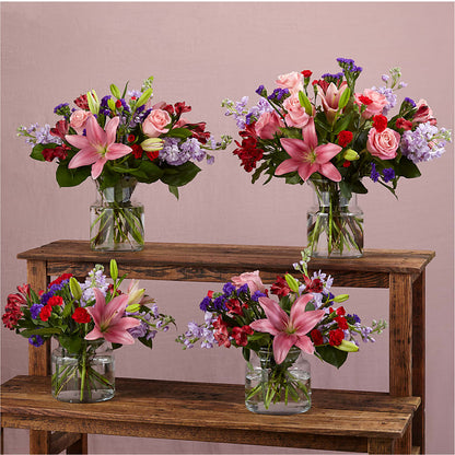 Romantique Bouquet – ADAM & EVE FLOWERS & BALLOONS, Lafayette IN