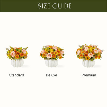 Peachy Pumpkin – ADAM & EVE FLOWERS & BALLOONS, Lafayette IN