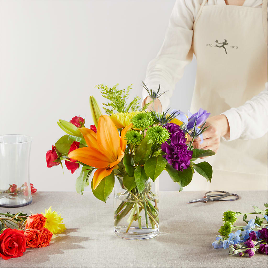 Summer Spectra - A Florist Original – ADAM & EVE FLOWERS & BALLOONS, Lafayette IN