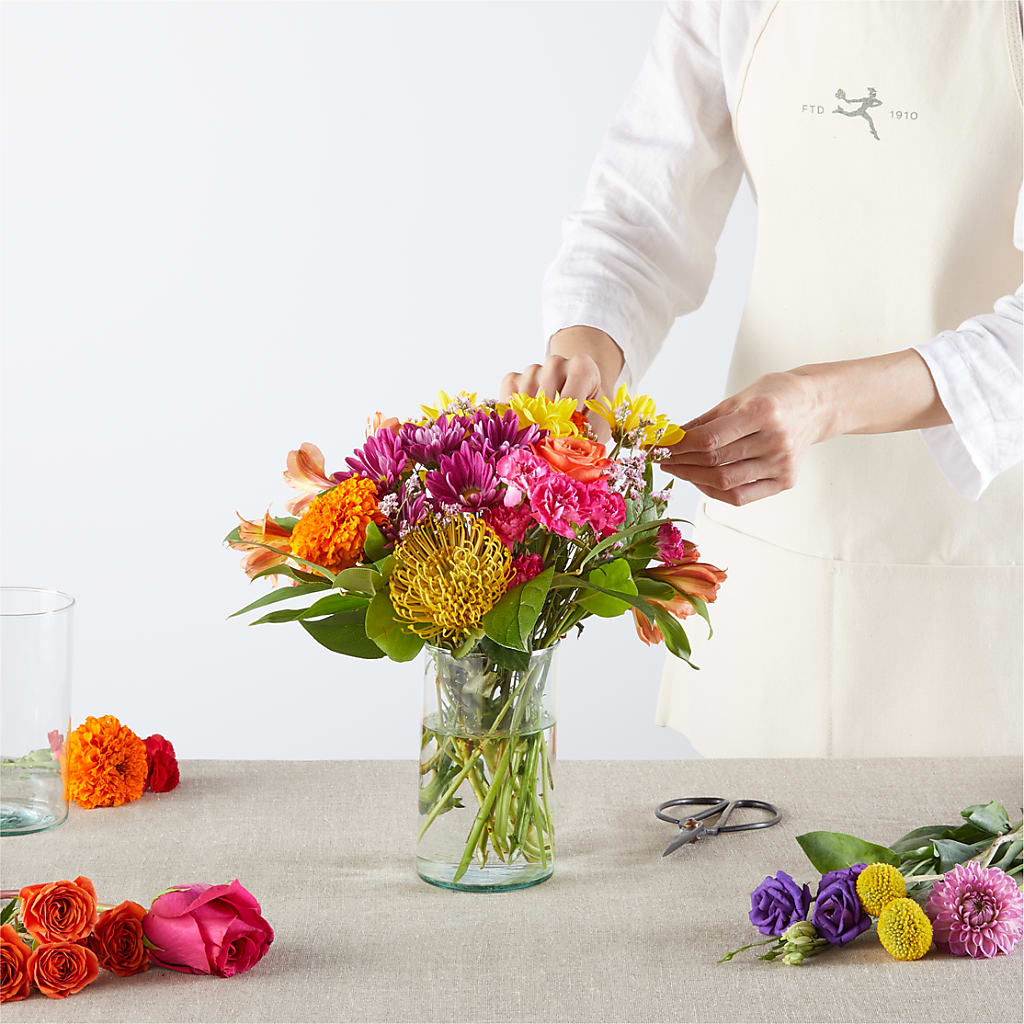 Feast of Color – A Florist Original – ADAM & EVE FLOWERS & BALLOONS, Lafayette IN