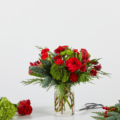 Merry Moment Bouquet – A Florist Original – ADAM & EVE FLOWERS & BALLOONS, Lafayette IN
