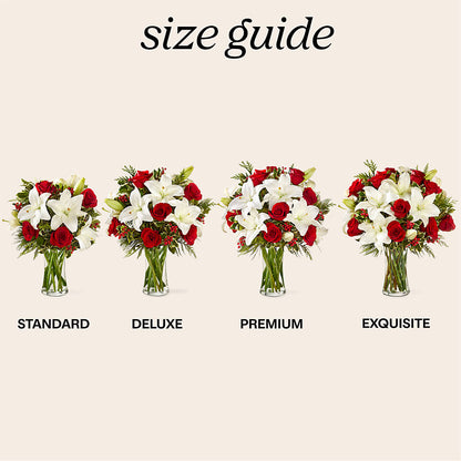 Sparkling Snowflakes Bouquet – ADAM & EVE FLOWERS & BALLOONS, Lafayette IN