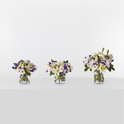 Beyond Blue Bouquet – ADAM & EVE FLOWERS & BALLOONS, Lafayette IN
