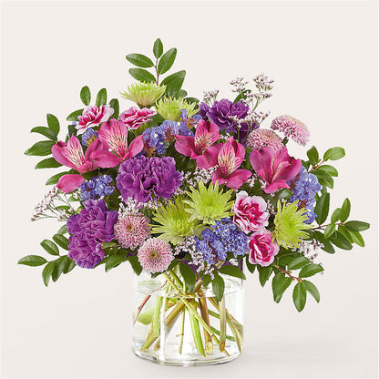 Glass Half Full Bouquet – ADAM & EVE FLOWERS & BALLOONS, Lafayette IN