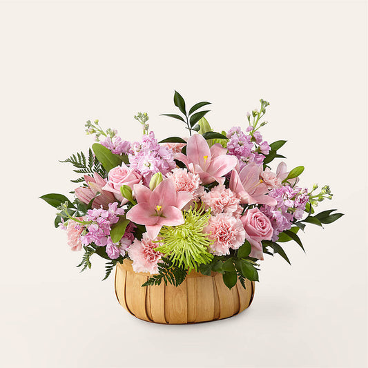 Beautiful Spirit Basket – ADAM & EVE FLOWERS & BALLOONS, Lafayette IN