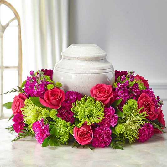 Hopeful Blessings Cremation Adornment – ADAM & EVE FLOWERS & BALLOONS, Lafayette IN