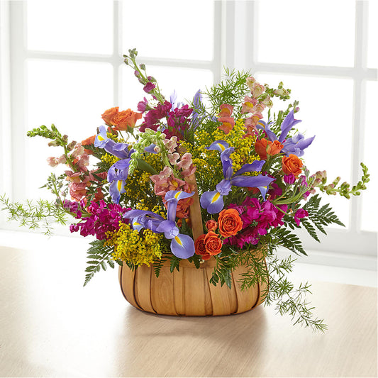 Garden of Life Basket – ADAM & EVE FLOWERS & BALLOONS, Lafayette IN