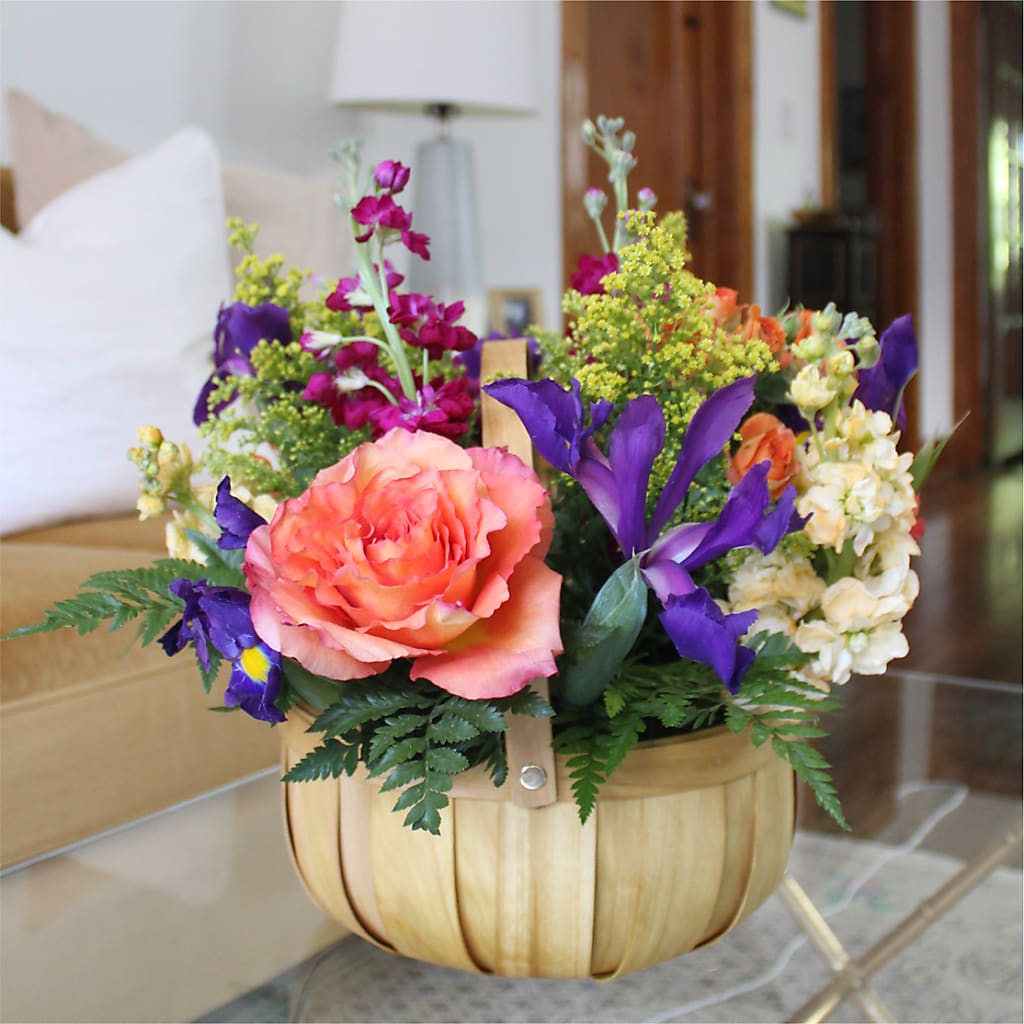 Garden of Life Basket – ADAM & EVE FLOWERS & BALLOONS, Lafayette IN