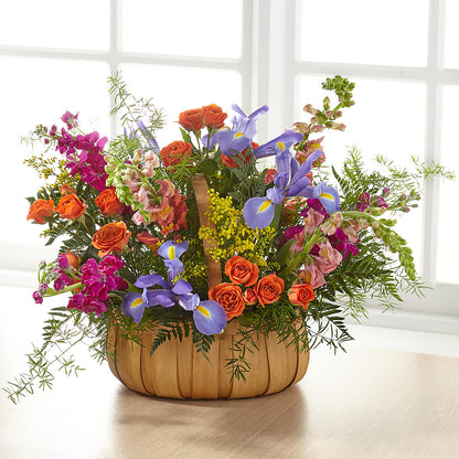 Garden of Life Basket – ADAM & EVE FLOWERS & BALLOONS, Lafayette IN