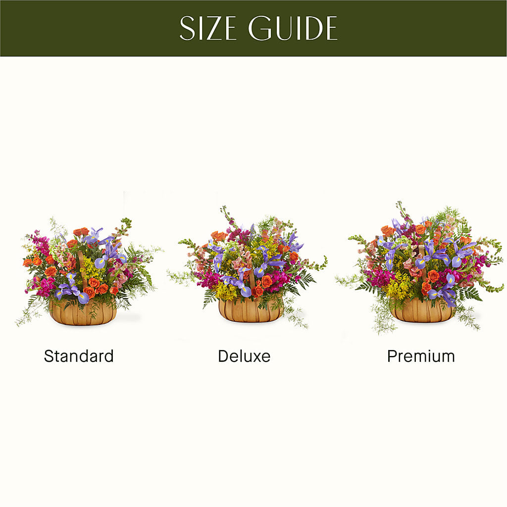 Garden of Life Basket – ADAM & EVE FLOWERS & BALLOONS, Lafayette IN