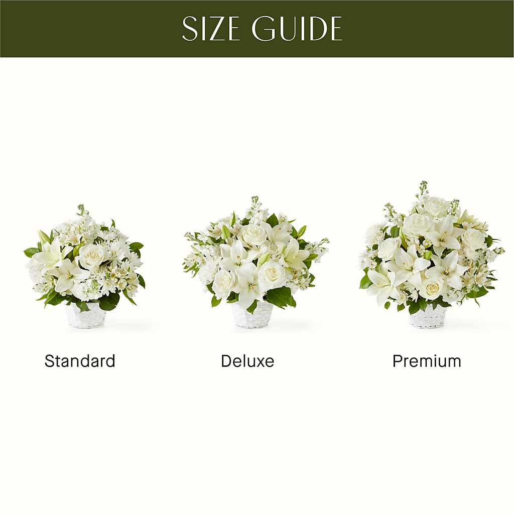 Peaceful Reflections Arrangement – ADAM & EVE FLOWERS & BALLOONS, Lafayette IN