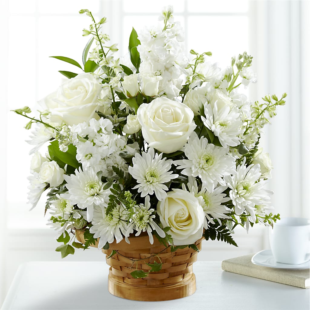 Heartfelt Condolences Arrangement – ADAM & EVE FLOWERS & BALLOONS, Lafayette IN