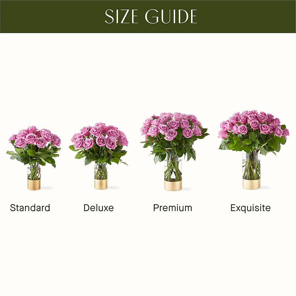 Secret Admirer Lavender Rose Bouquet – ADAM & EVE FLOWERS & BALLOONS, Lafayette IN